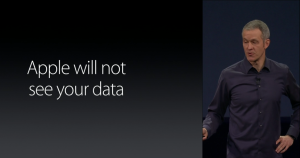 Apple Does Not See Your Data